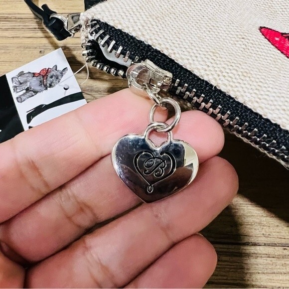 NWT Brighton Women's Scottie Crossbody Coated Canvas - Picture 6 of 8